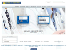Tablet Screenshot of dosimetria.com